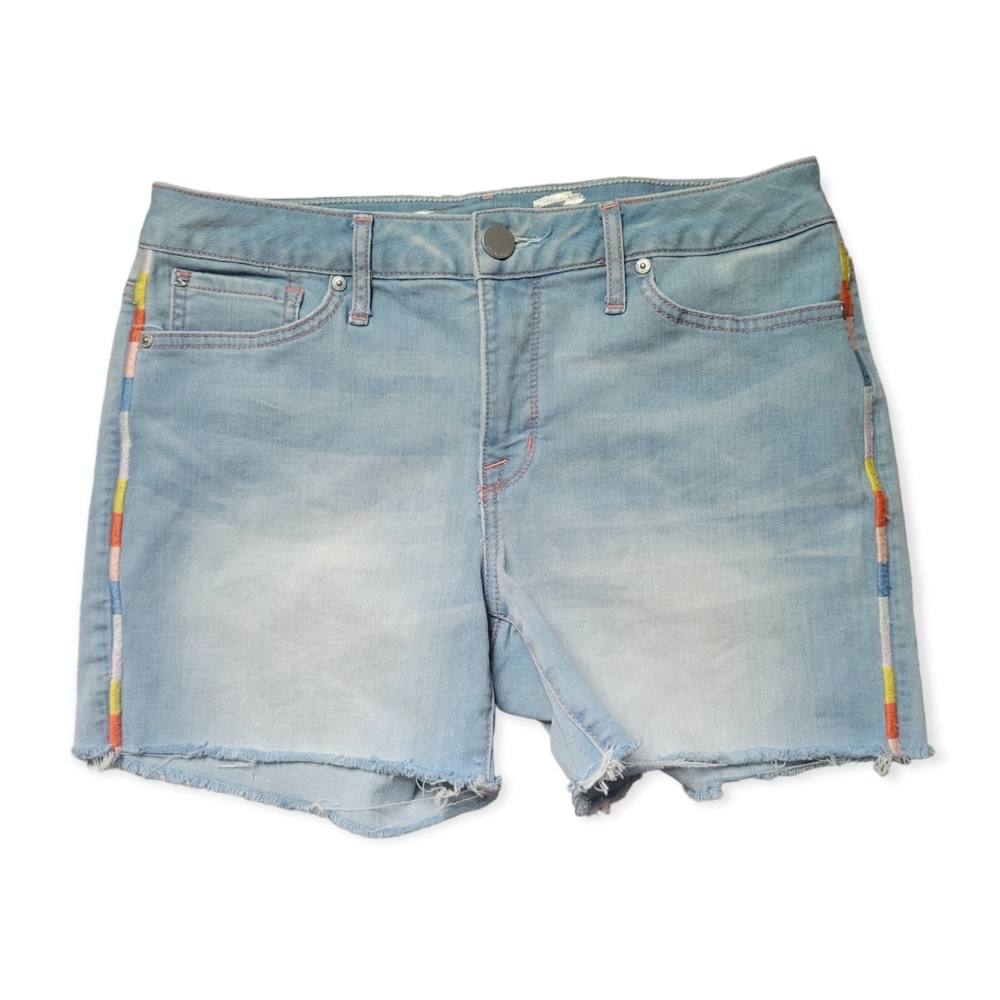 Seven 7 Denim Shorts - Frayed Raw Hem